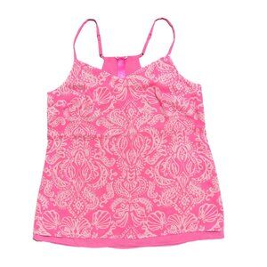 NWOT $88 Lilly Pulitzer Spritz Havana Pink Reversible Dusk Tank Top Shirt S
